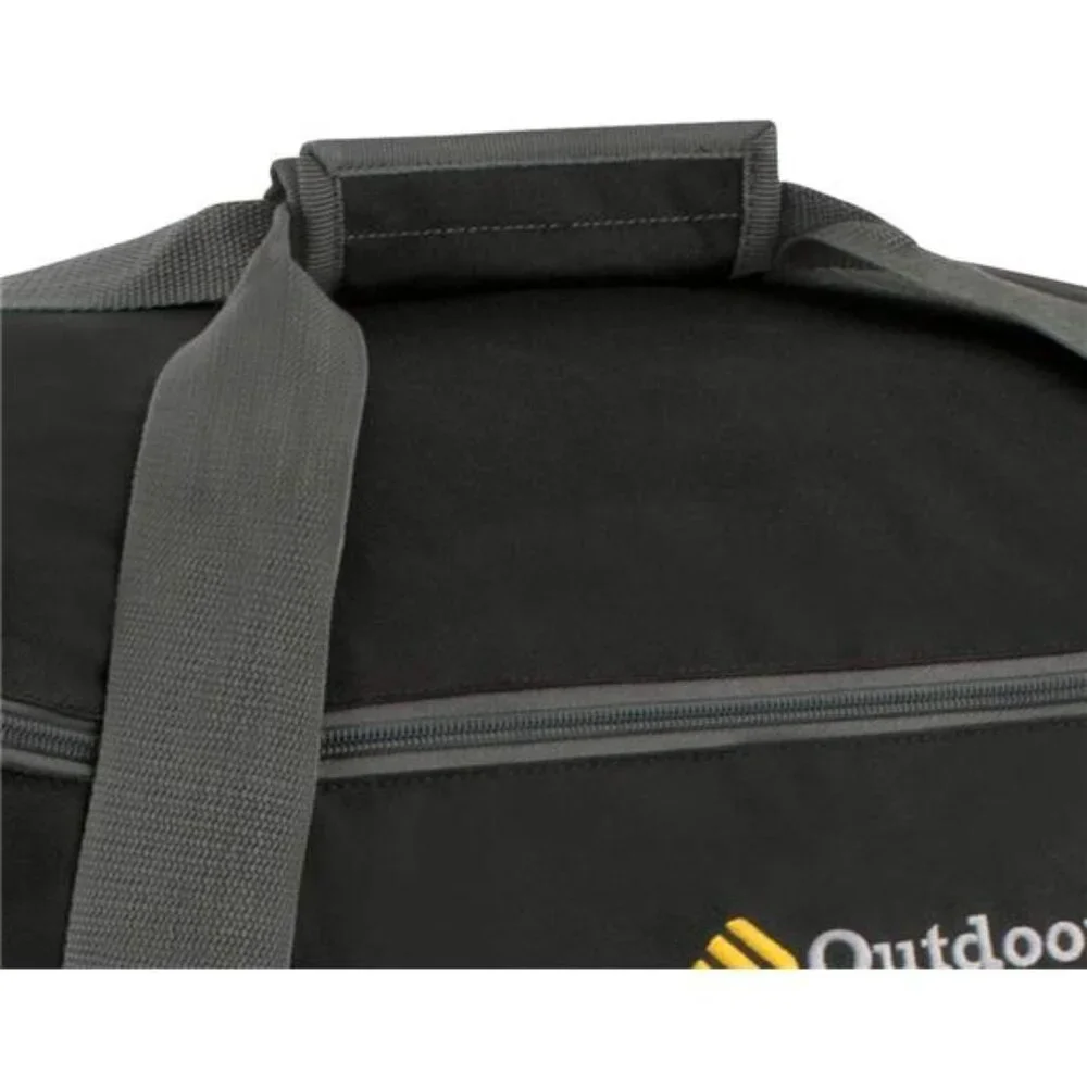 Large Outdoor Duffel Bag Travel Sports Gym Camping Gear Black Multipurpose Bag